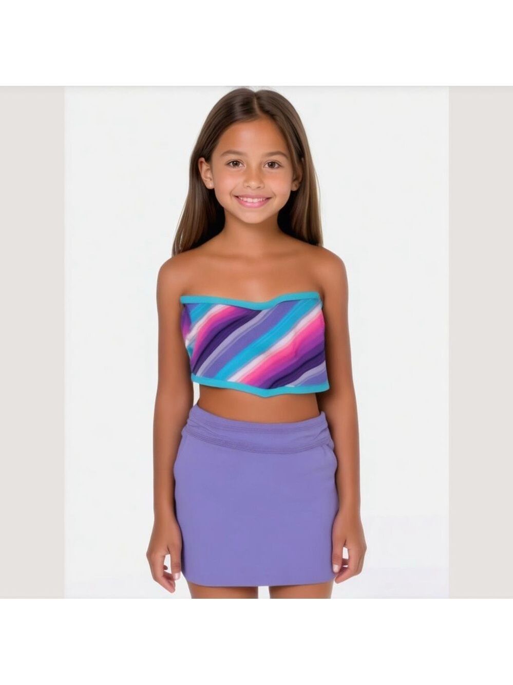 Girls size 6 free country swimsuit